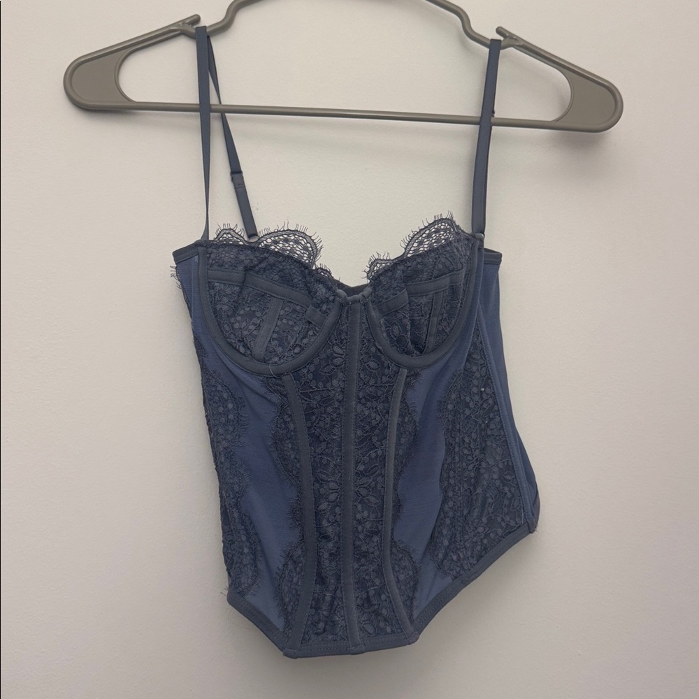 Urban Outfitters Out From Under Bustier in Blue